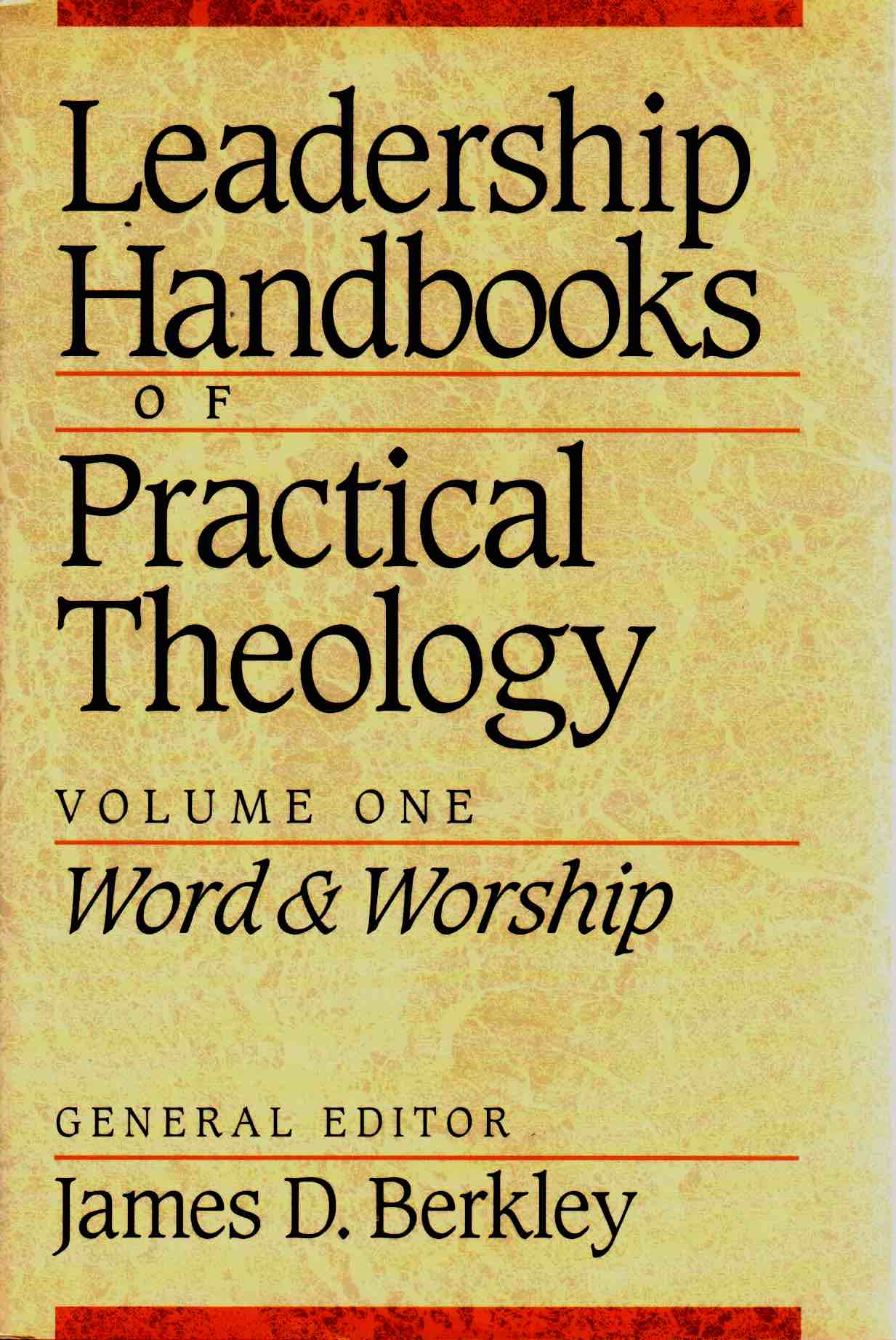 Cover of Leadership Handbooks of Practical Theology Vol. 1