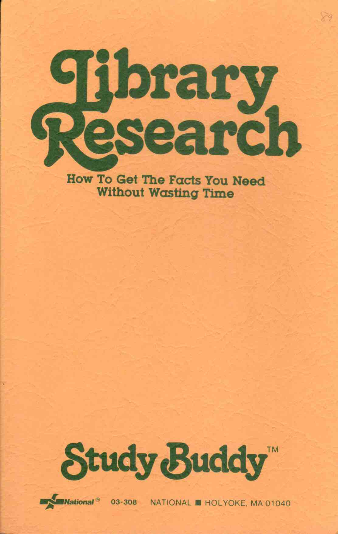 Cover of Library Research