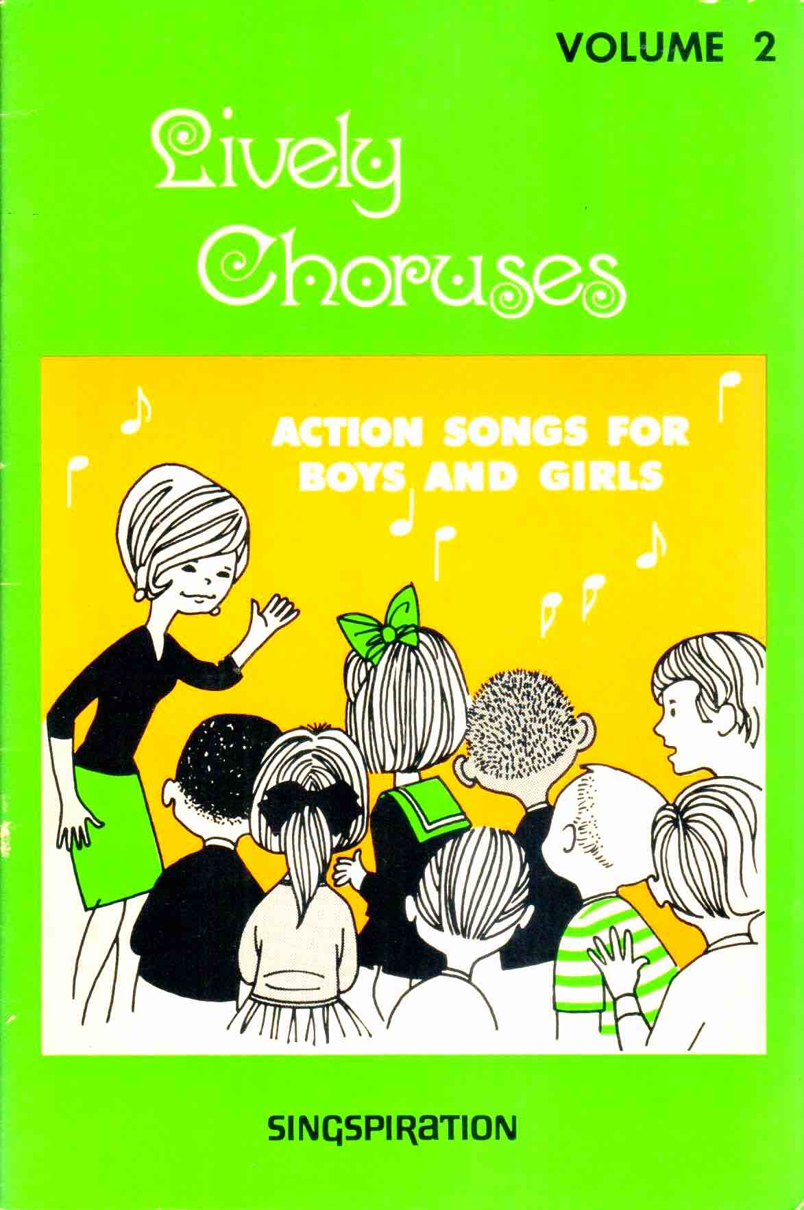 Cover of Lively Choruses Volumn2