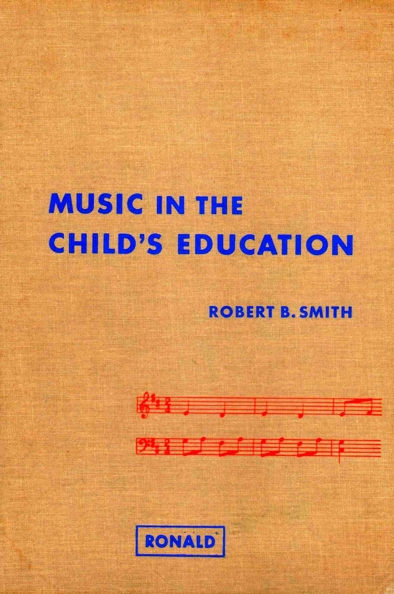 Cover of Music in the Child's Education