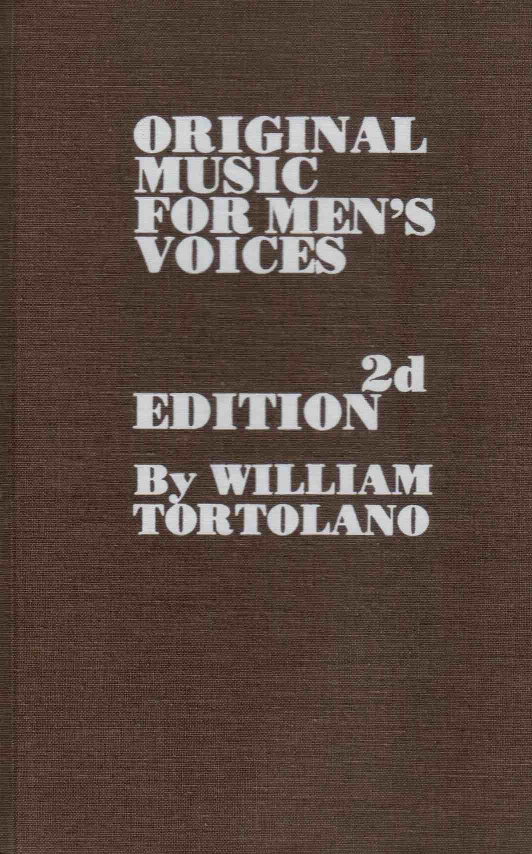 Cover of Original Music For Men's Voices