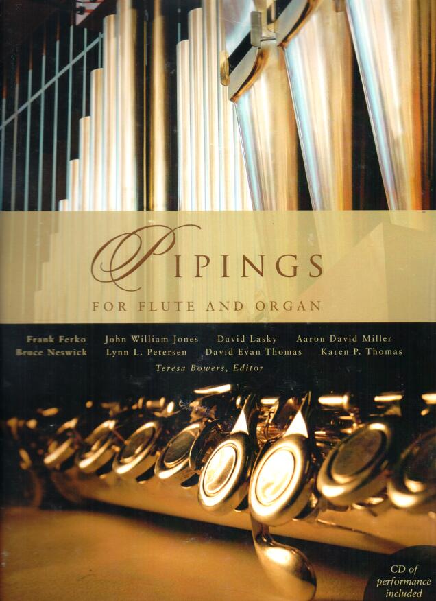 Cover of Pipings For Flute and Organ