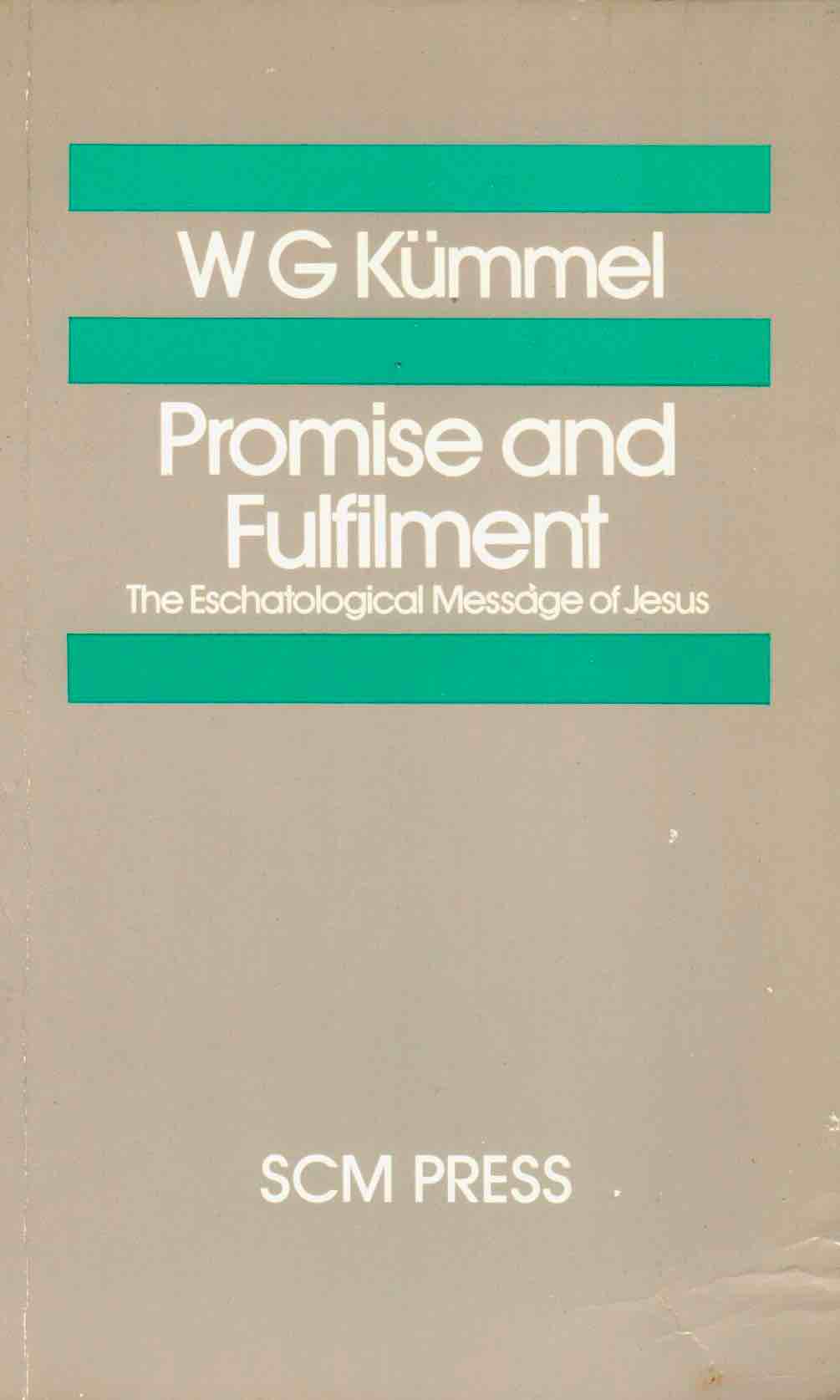 Cover of Promise and Fulfilment