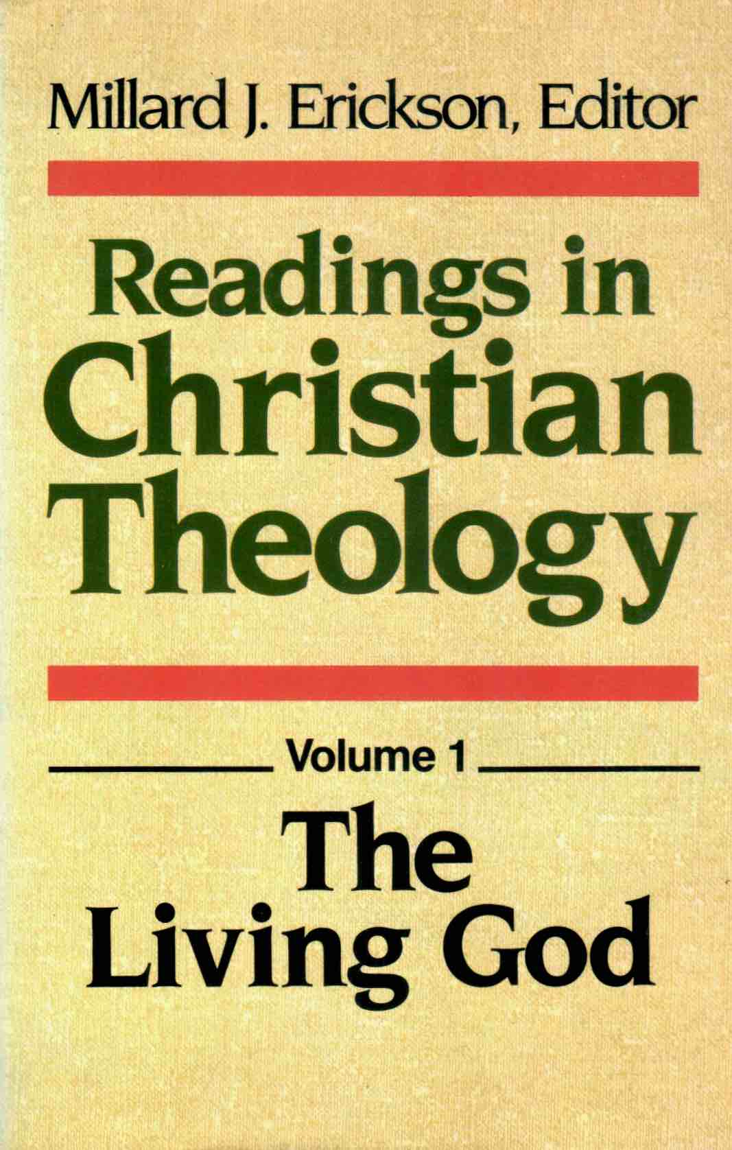 Cover of Readings in Christian Theology Vol. 1