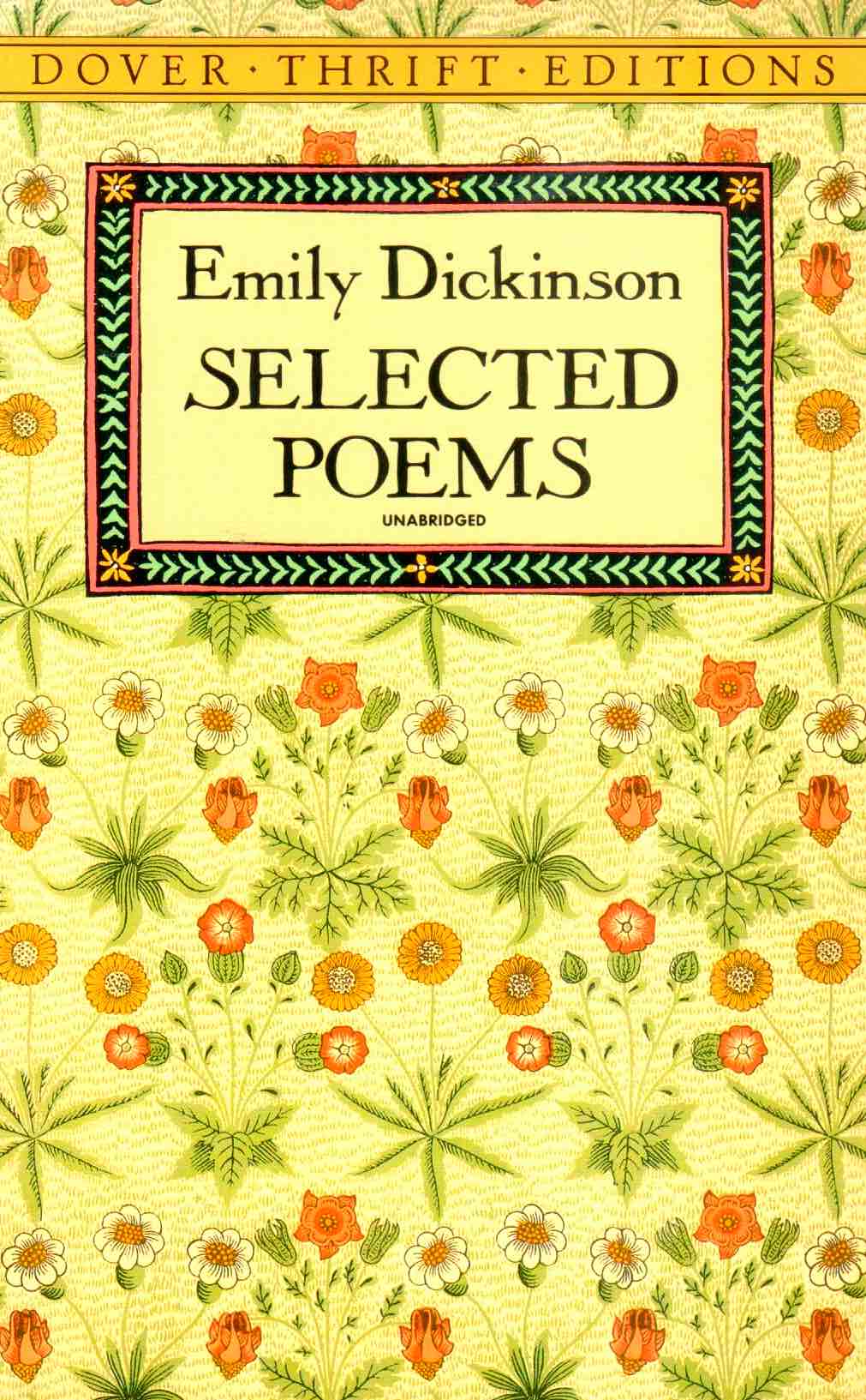 Cover of Selected Poems - Emily Dickinson