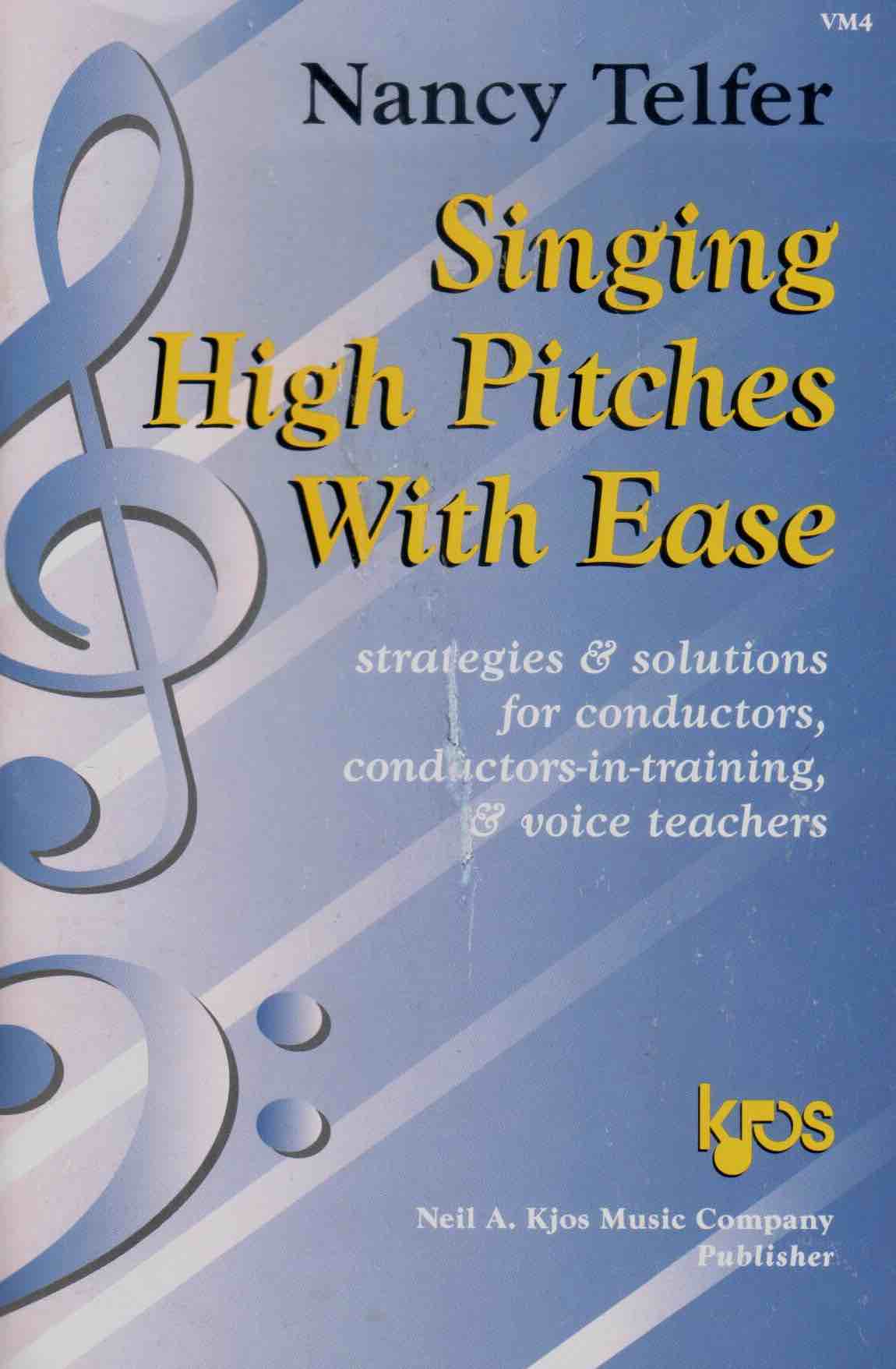 Cover of Singing High Pitches With Ease
