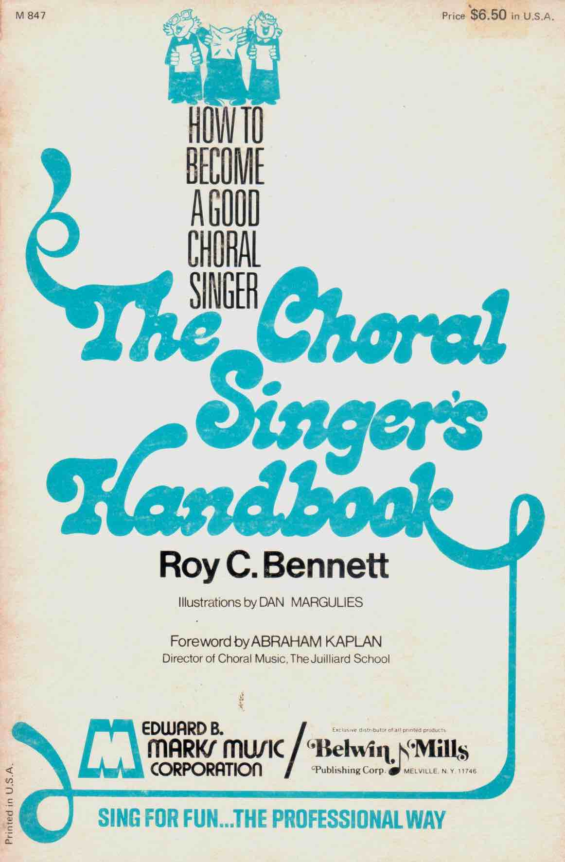 Cover of The Choral Singer's Handbook
