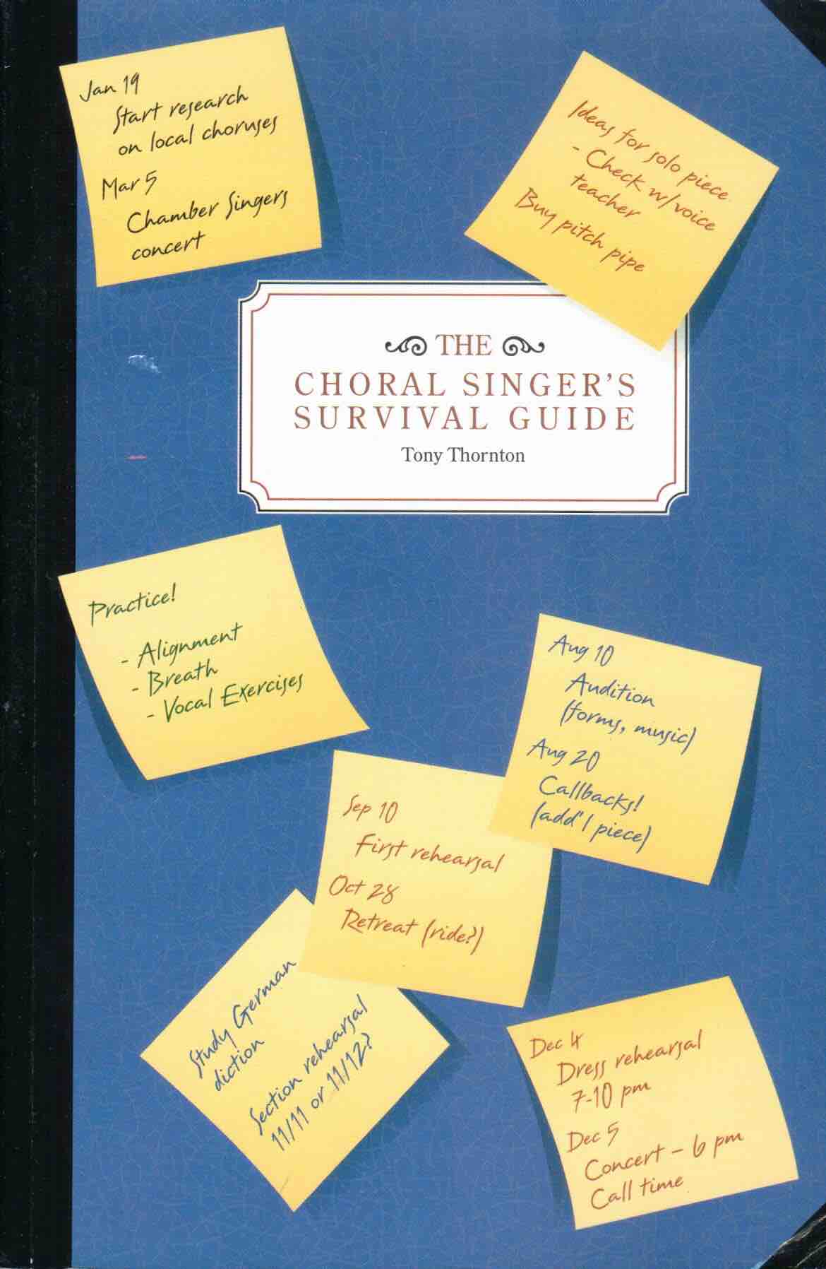 Cover of The Choral Singer's Survival Guide