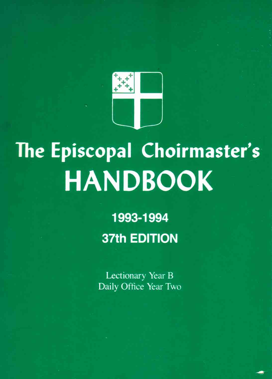 Cover of The Episcopal Choirmaster's Handbook