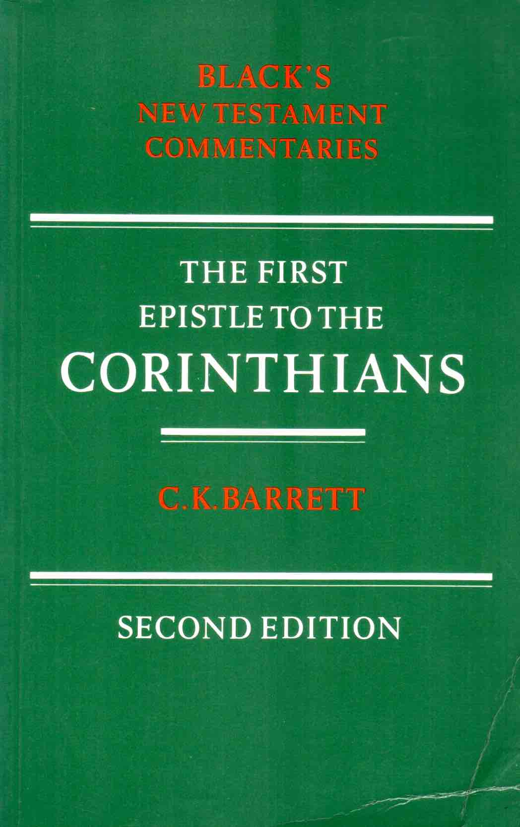 Cover of The First Epistle to the Corinthians