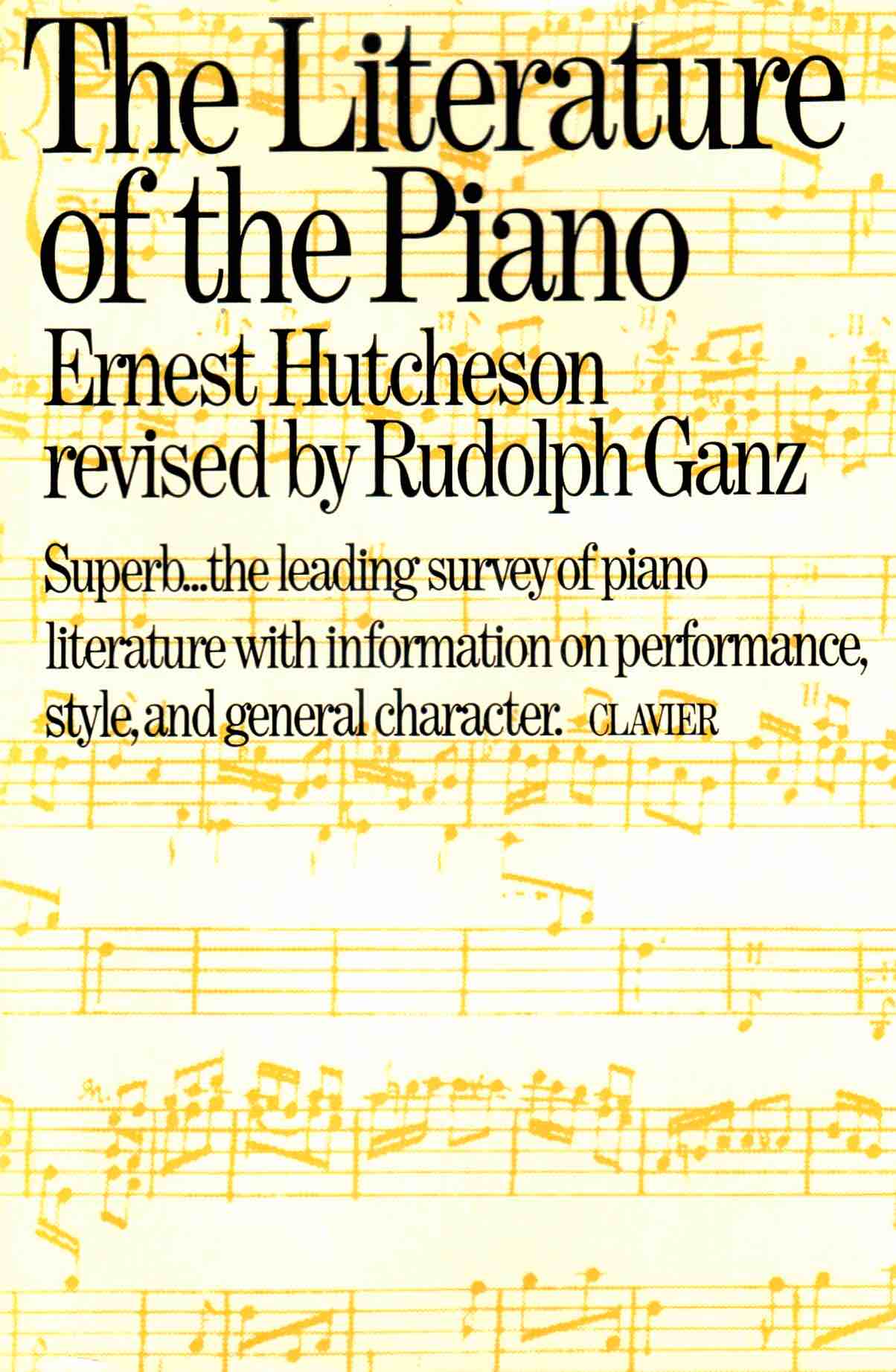 Cover of The Literature Of The Piano