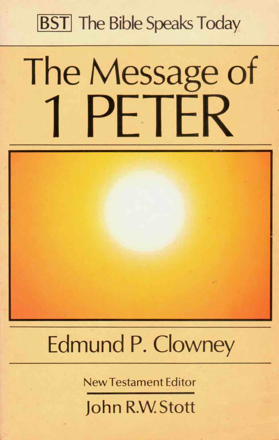 Cover of The Message of 1 Peter
