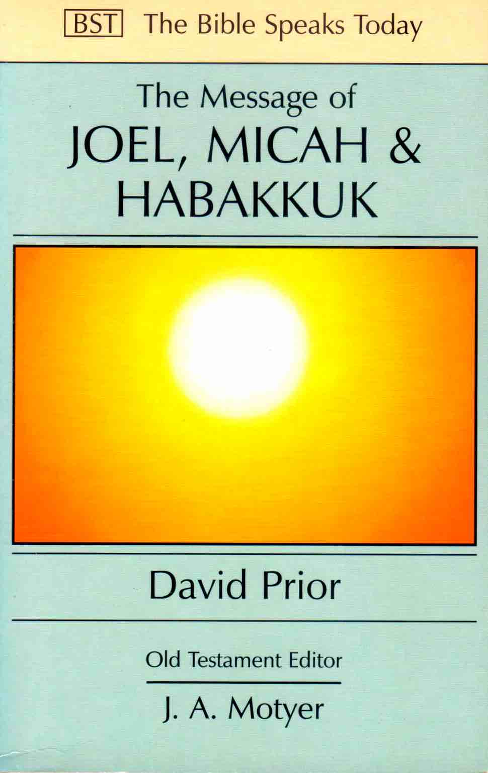 Cover of The Message of Joel, Micah & Habakkuk