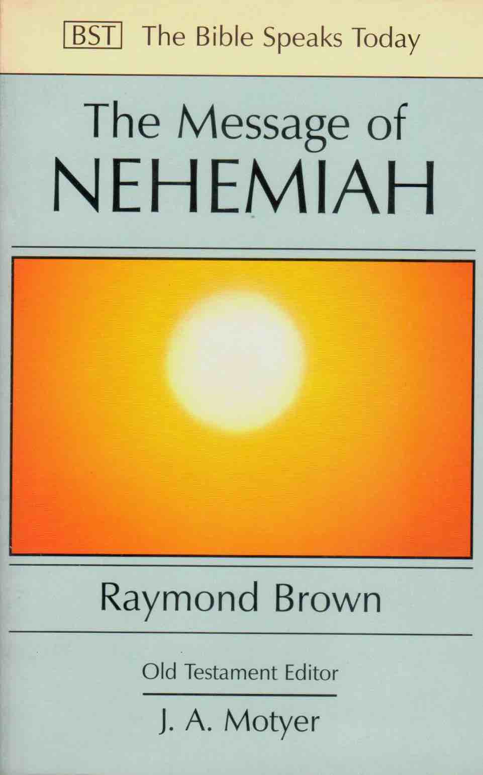 Cover of The Message of Nehemiah