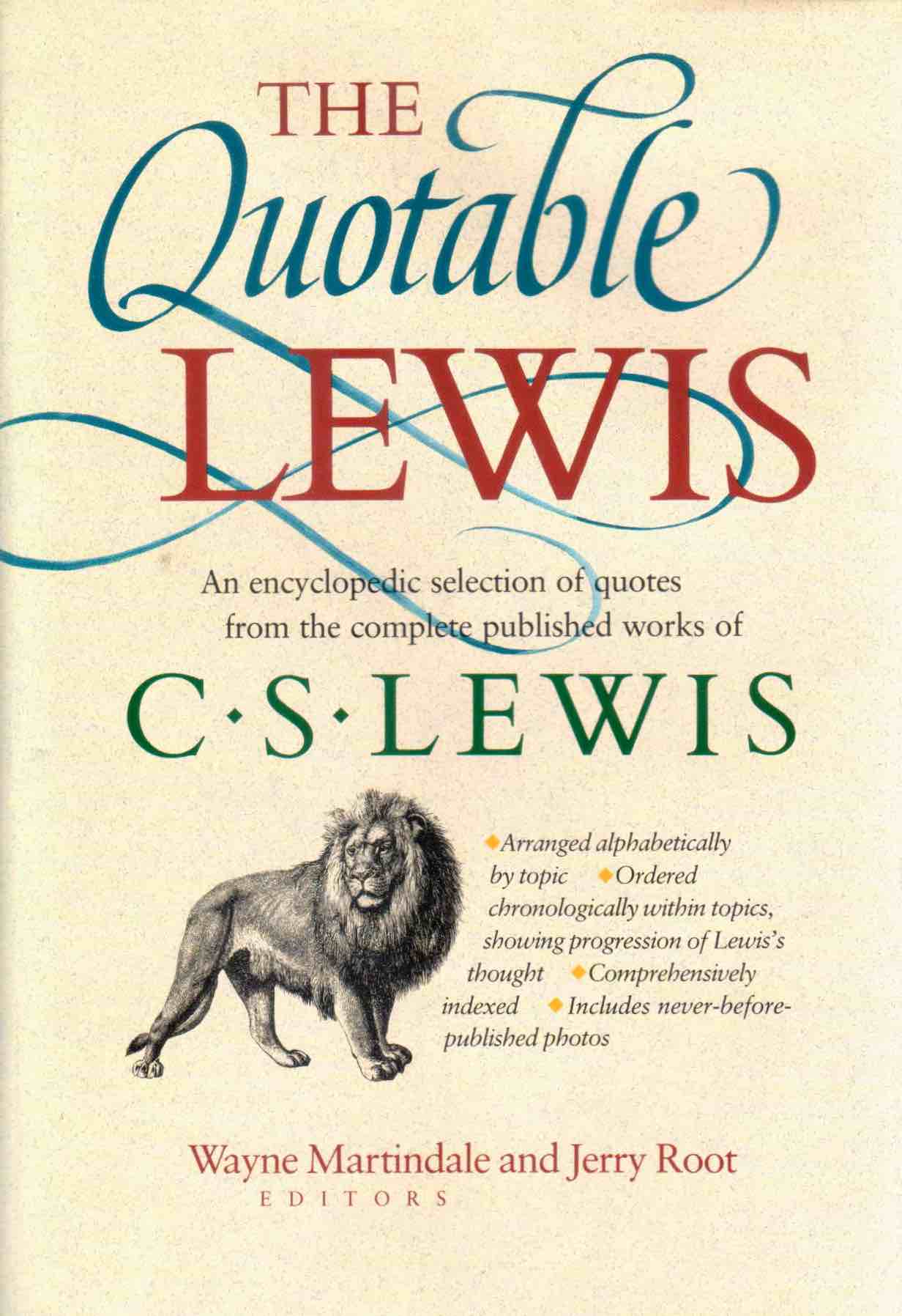 Cover of The Quotable Lewis