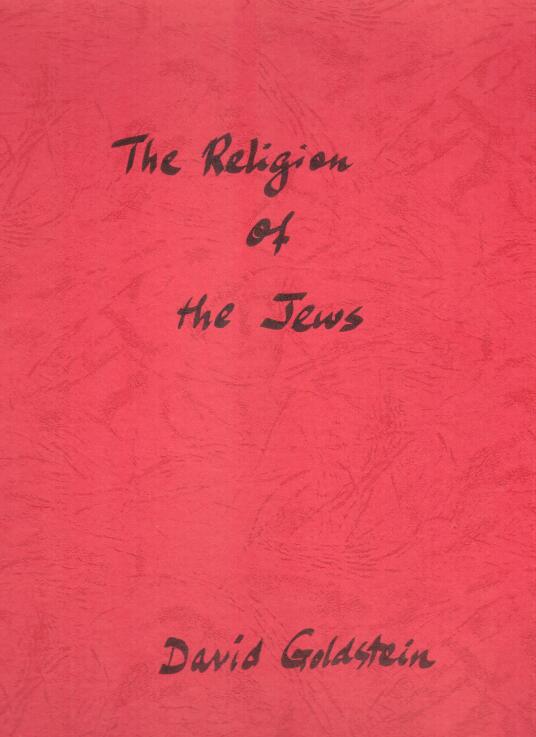 Cover of The Religion of the Jews