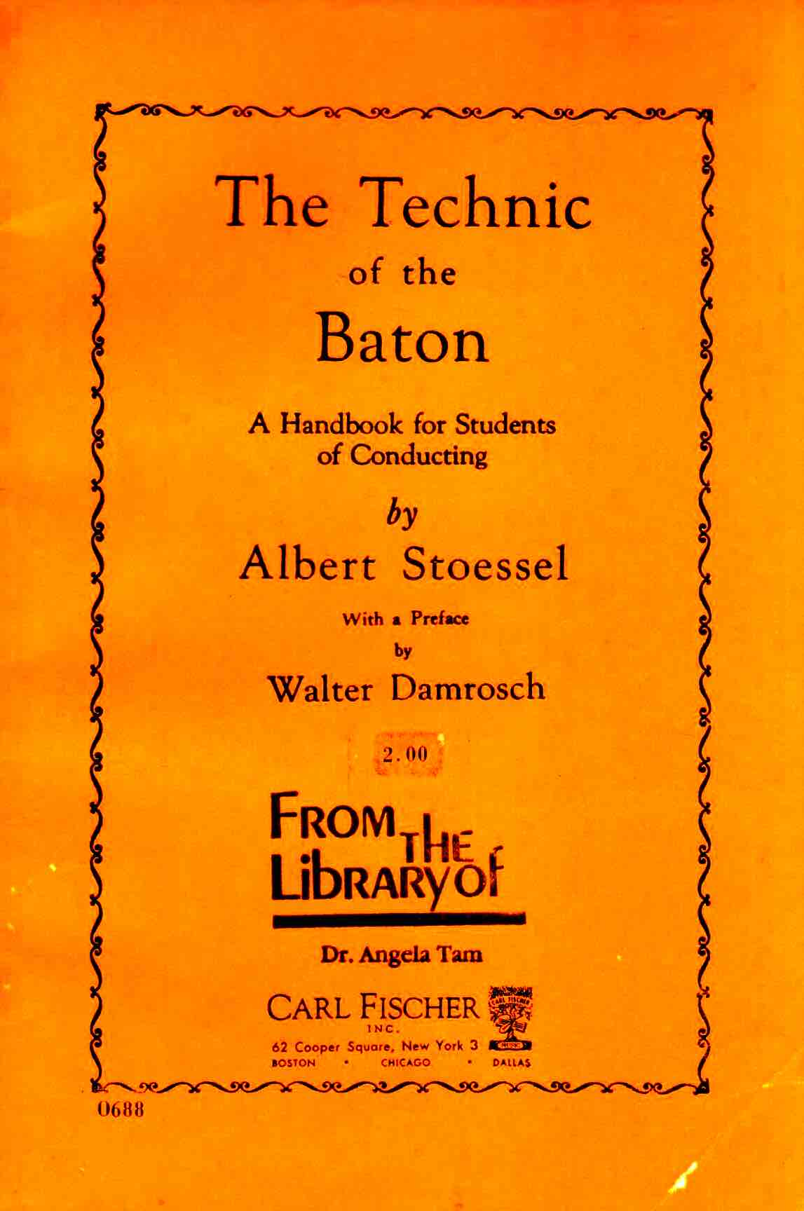 Cover of The Technic of the Baton