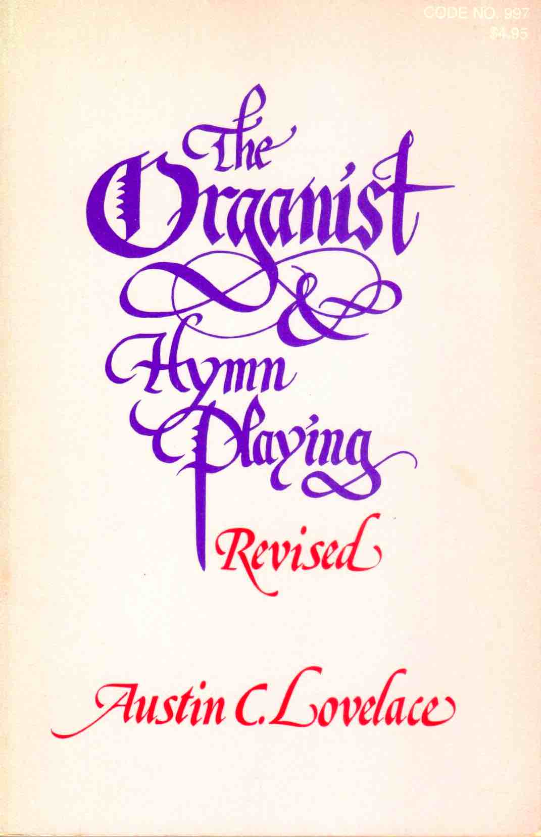 Cover of The Organist & Hymn Playing Revised 