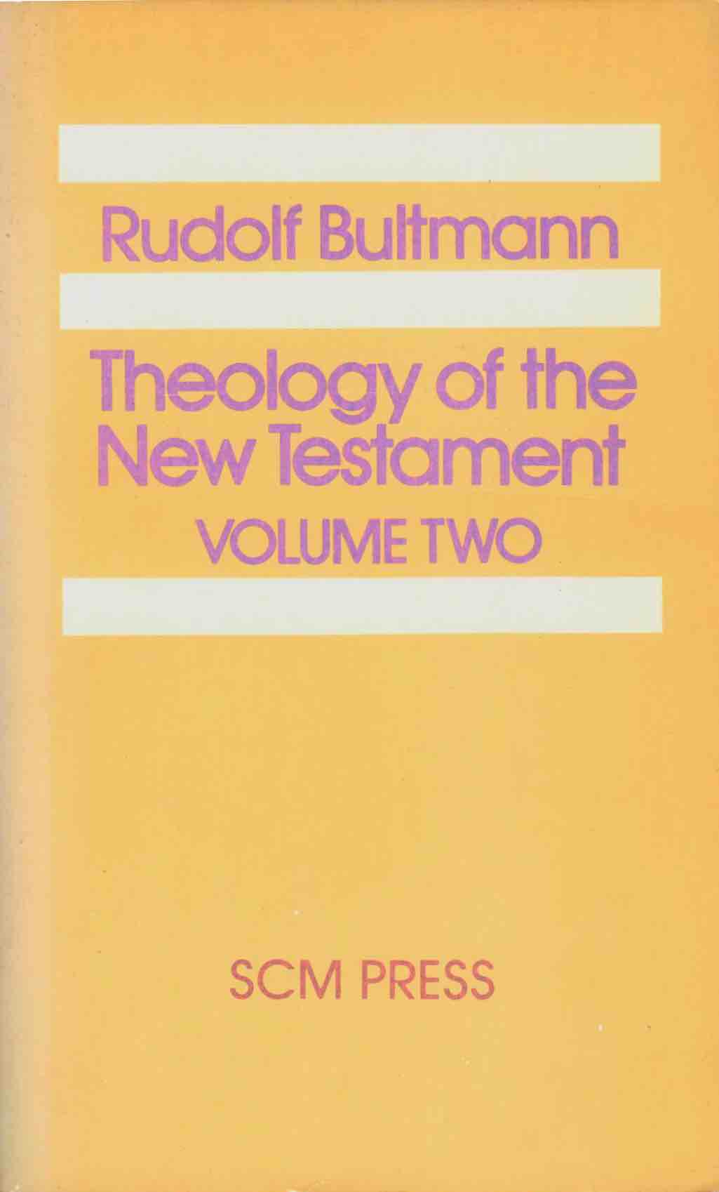 Cover of Theology of the New Testament Vol. Two