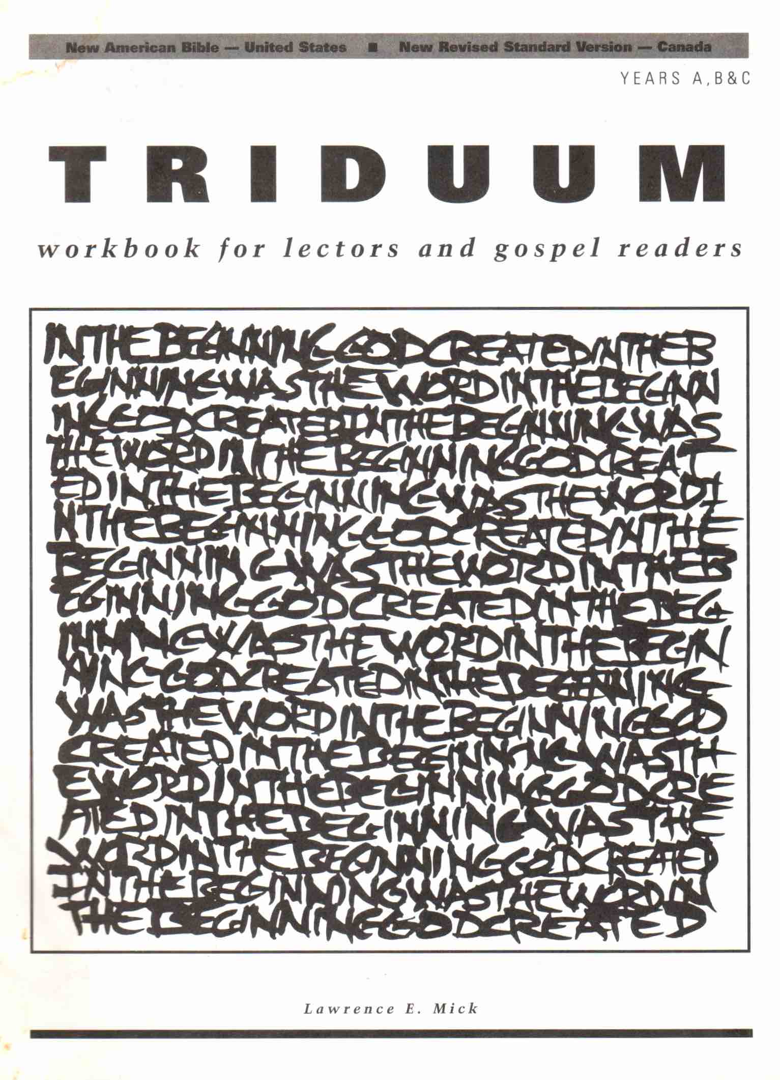 Cover of Triduum