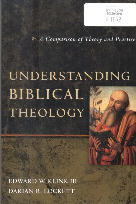 Cover of Understanding Biblical Theology