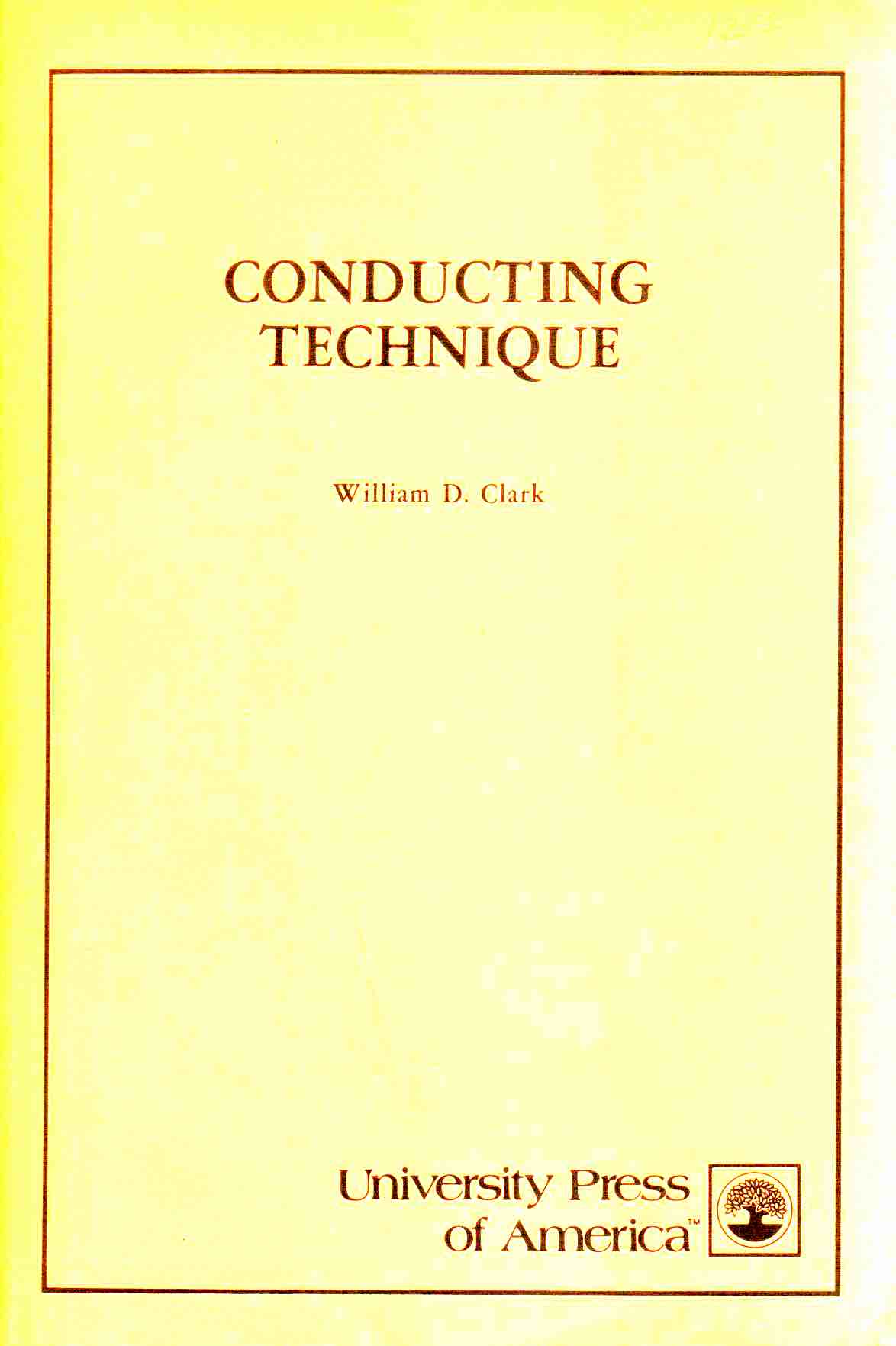 Cover of Conducting Technique