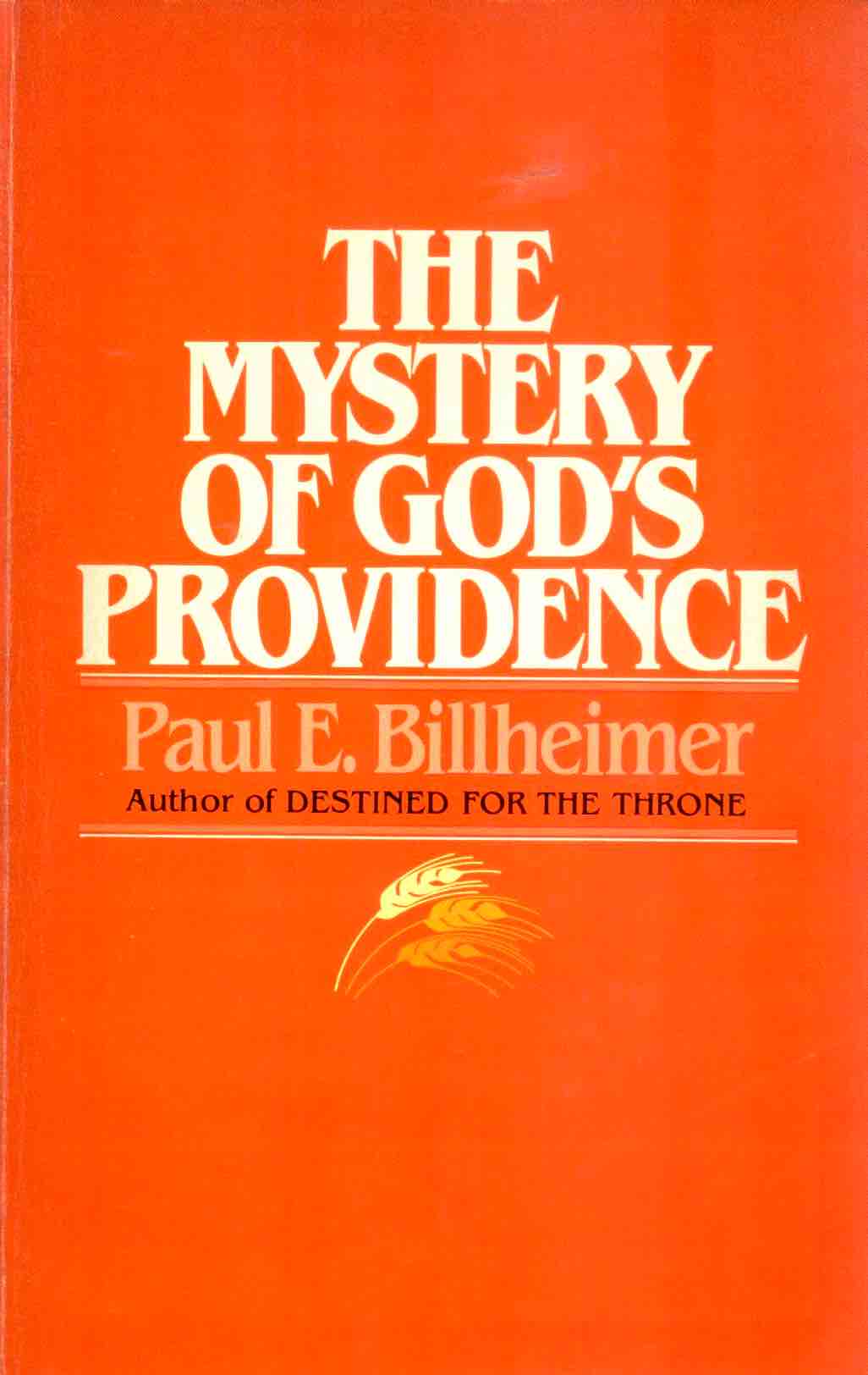 Cover of the Mystery of God's Providence