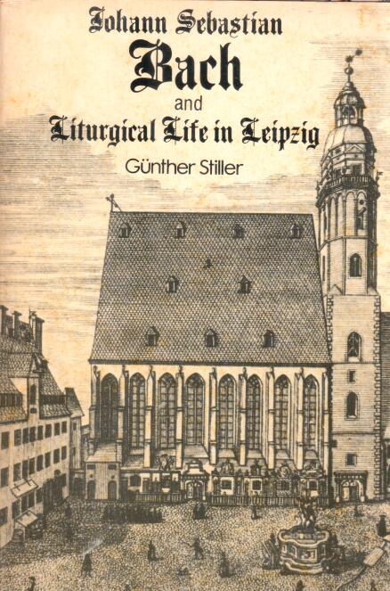 Cover of Bach and Liturgical Life in Leipzig