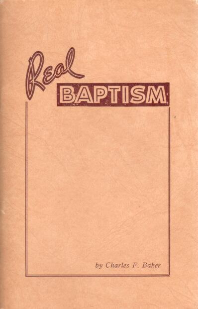 Cover of Real Baptism