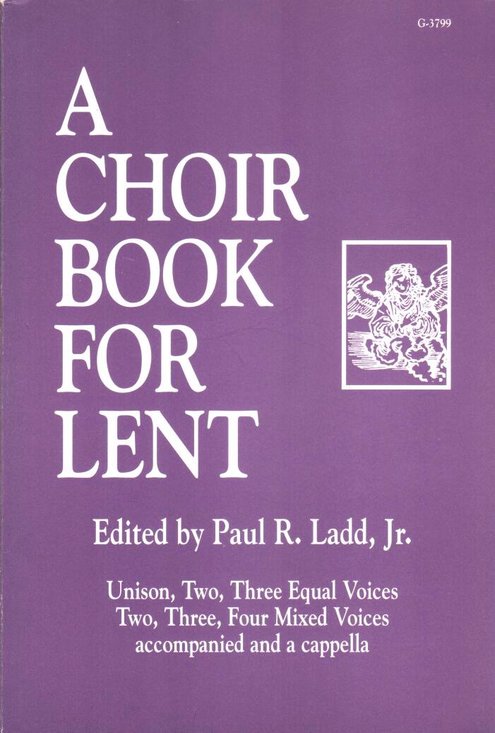Cover of A Choir Book for Lent