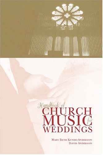 Cover of Handbook of Church Music for Weddings
