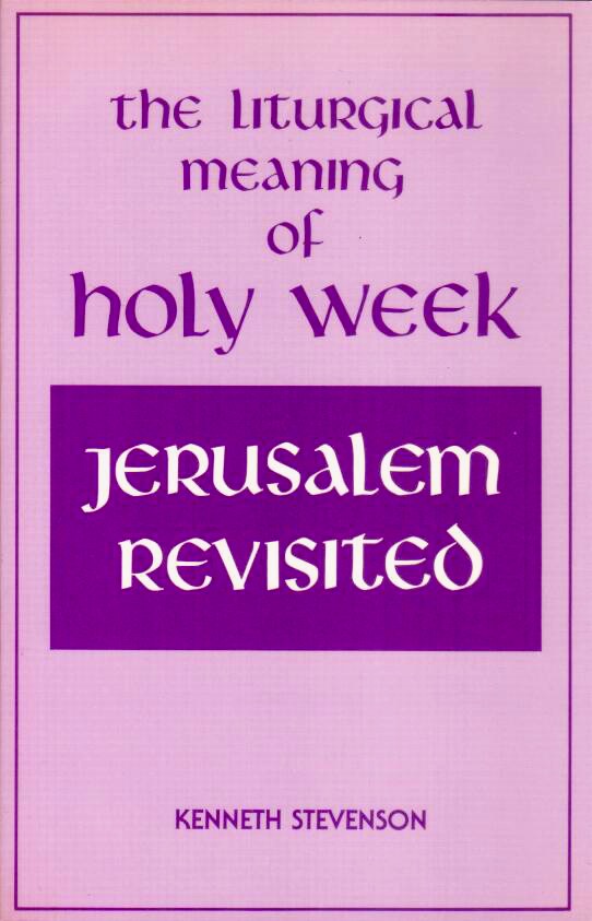 Cover of Jerusalem Revisited