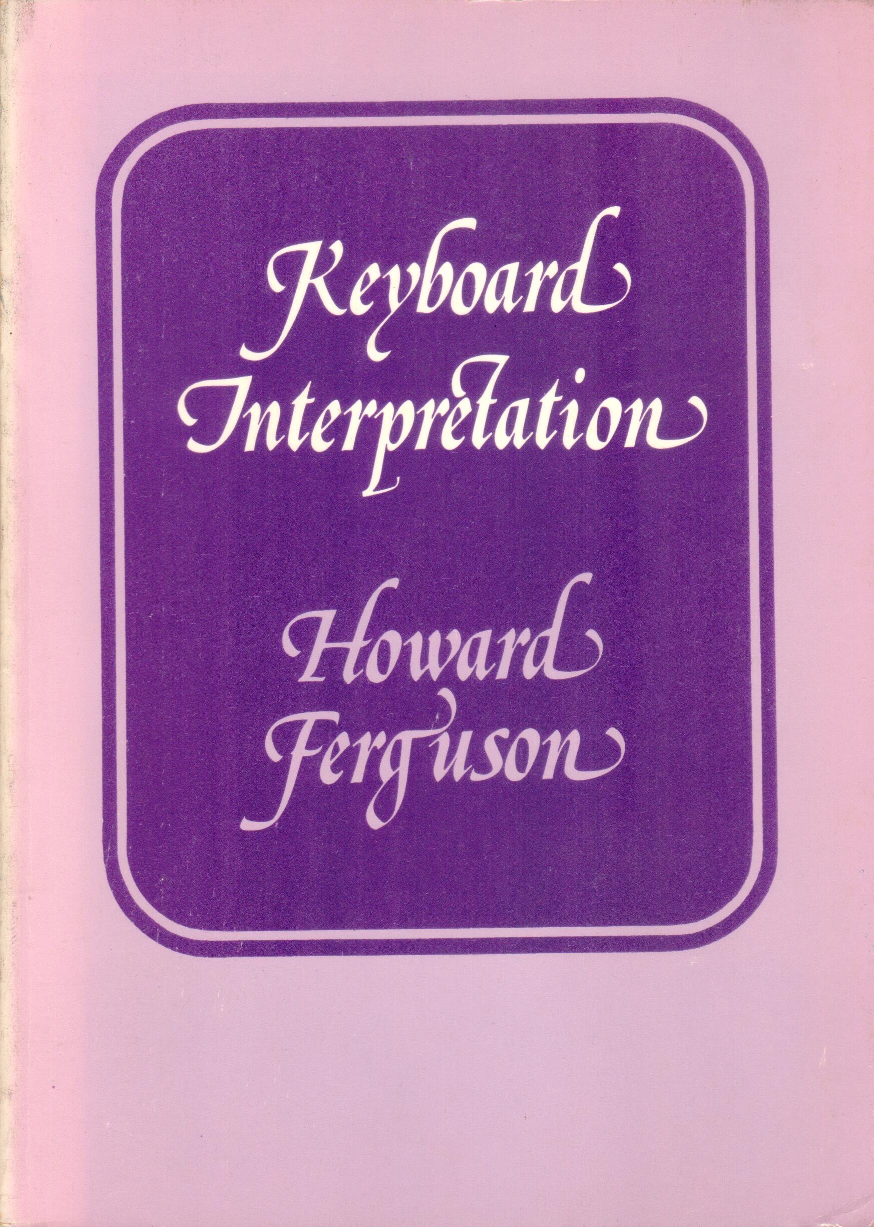 Cover of Keyboard Interpretation