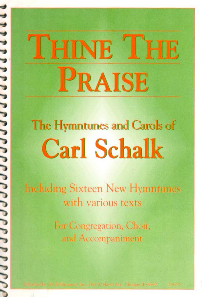 Cover of Thine The Praise