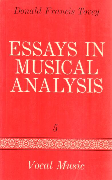 Cover of Essays in Musical Analysis 5