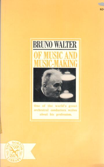Cover of Of Music and Music-Making