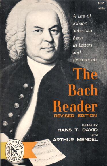 Cover of The Bach Reader