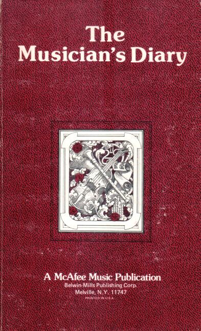 Cover of The Musician's Diary