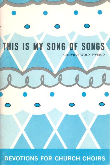 Cover of This is My Song of Songs